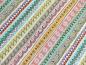 Preview: Quiltstoff mit bunten, gemusterten Streifen aus der Serie Doodle Days von Makower